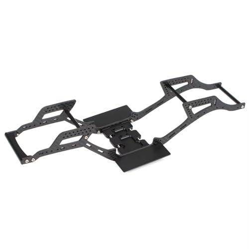 RC Car Chassis Frame for SCX10 II SOA Built Trail 1/10 Carbon Fiber for LCG for Chassis Kit RC Crawler Car Truck DIY Upgrade Parts(Chassis Kit) - color: Chassis Kit