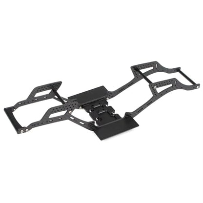 RC Car Chassis Frame for SCX10 II SOA Built Trail 1/10 Carbon Fiber for LCG for Chassis Kit RC Crawler Car Truck DIY Upgrade Parts(Chassis Kit) - color: Chassis Kit