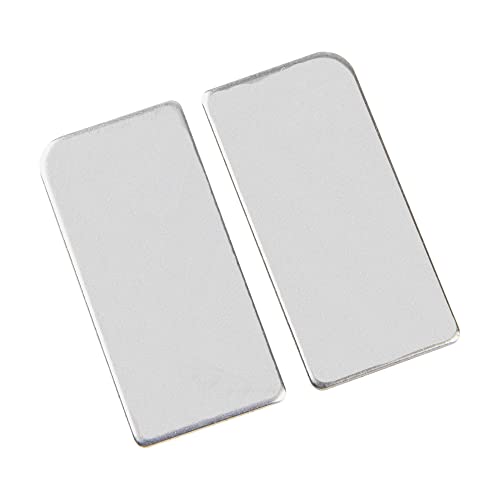 2Pcs Vgoohobby Metal Rearview Mirror RC Car Simulation Mirror Compatible with Traxxas TRX-4 Defender 1/10 RC Crawler Car
