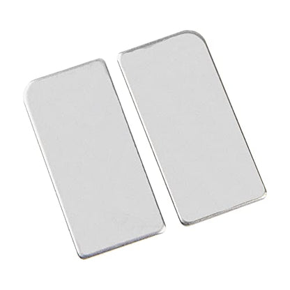 2Pcs Vgoohobby Metal Rearview Mirror RC Car Simulation Mirror Compatible with Traxxas TRX-4 Defender 1/10 RC Crawler Car