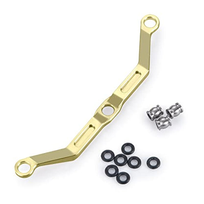 SWX Heavy Weight Brass Steering Link Linkage Set for TRX4M 1/18 RC Crawler Car Upgrade Parts