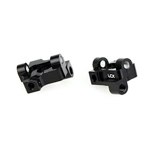 LCX Racing RC Car CNC Machined Aluminum Front Caster Block 0 Degree L/R for LOSI 1/16 Mini-B Buggy 1/18 Mini-T 2.0 Stadium Truck, Upgrades Parts Accessories