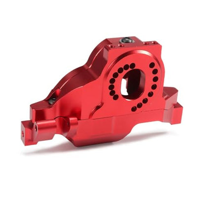 Aluminum Alloy Motor Plate Upper Spur Gear Cover for 1/10 RC Car Crawler TRX4 Chassis Bronco Defender Sport K5 TRX6 8290 Upgrade (Red Full Set) - color: Red Full Set