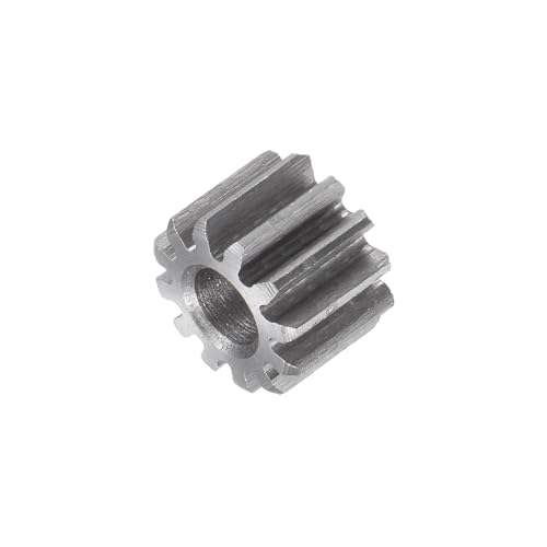 HARFINGTON Straight Spur Gear 6mm Bore 12T Mod-1 Hardened 45# Steel Spur Diff Differential Motor Gear RC Car Replacement Parts - style: 12T