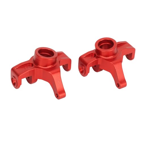 RC Steering Knuckle, Durable Aluminum Alloy Replacement Pair for 1/14 1/16 Scale Off-Road RC Cars, Steering Cup for RC Enthusiasts Racing Repairs