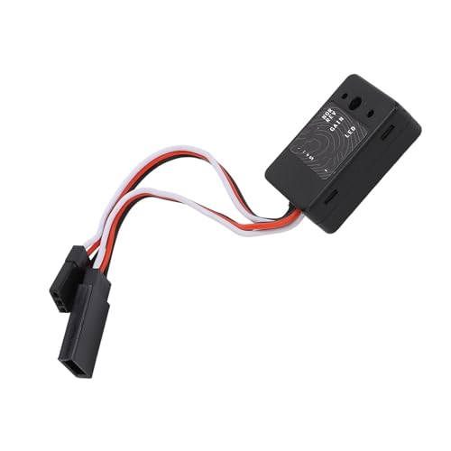 RC Gyro Stabilizer, Mini with Adjustable Sensitivity and Direction Switch Gyro Module for RC Car Boat Truck Off-Road Racing Hobbyists