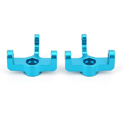 Vbest life Metal Steering Carrier Knuckle,2pcs Aluminum Alloy Left Right RC Car Upgrade Spare Part Compatible with Wltoys 1/14 144001 RC Car