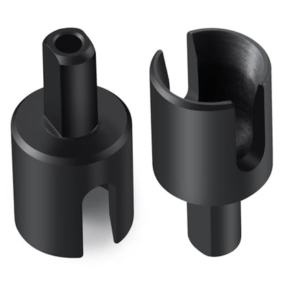 Steel Front Rear Steering CVD Drive Shafts Driveshafts Cups | Upgrades, For Losi 1/18 Mini LMT 4WD 4X4 Brushed Monster, RC Truck