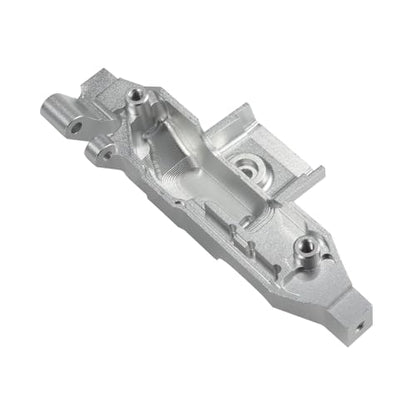 Aluminum Alloy Motor Plate Upper Spur Gear Cover for 1/10 RC Car Crawler TRX4 Chassis Bronco Defender Sport K5 TRX6 8290 Upgrade (Silver Set) - color: Silver Set