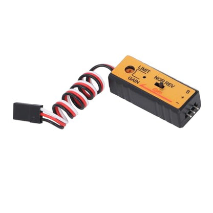 RC Stability Control Gyro, Gyroscope Stability Controller, Accurate Single Stage Gain Sensitivity RC Car Gyro Controller Module 4-6V