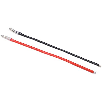 10PCS RC Motor Cable Car 16AWG Silicone Wire RC Metal Connector | Motor Connector Cables for 380/390/540/550 Brush Motors, RC Cable Plugs for Scx10/Trx4/D90/Gen8 Remote Control Cars