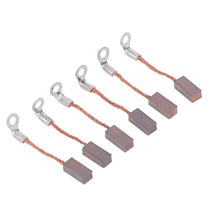 6pcs RC Carbon Motor Brush Climbing Car Brush Motor Replacement Part 35mm for 540 550
