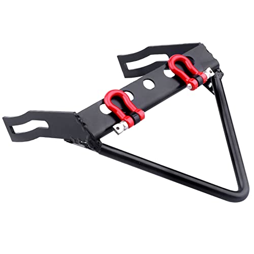 Metal RC Crawler Front Bumper with Winch Mount Shackles for Axial SCX10 & SCX10 II Redcat Gen7 Gen 8 Upgrades (Type B) - style: Type B