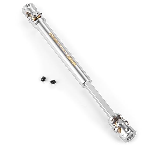 RC-Hub 1Pcs RC Driveshafts Metal Drive Shaft 45-50/47-57/55-67/60-80mm for 1:14 Tamiya Trailer Tractor Truck RC Crawler Car (90mm-120mm) - size: 90mm-120mm
