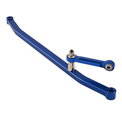 Aluminum Alloy Steering Linkage Set Link Rod Compatible with Losi LMT 1/8 4WD RC Monster Truck Replacement of LOS241030