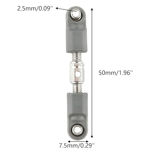 for H16BM RC Car Adjustable Pull Rod Steering Linkage 16431 Accessory Replacement Spare Parts for H16BM H16GT H16DR JC16EP H16R H16E 16208 16209 16210 H16P M161 M164 Trucks