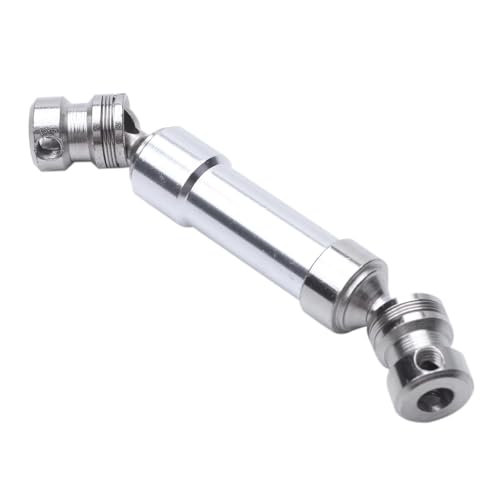 RC Car Drive Shafts Compatible with Wltoys 12428 12423 1/12 RC Road Short Course for Desert for Buggy Car Parts 1Pcs Metal Rear Center Drive Shaft CVD