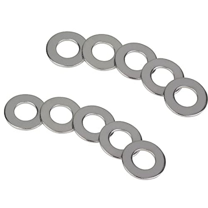 5/16 Inch Flat Washers, 304 Stainless Steel Flat Washers, 100 Pieces - size: 5/16" (100 Pieces)