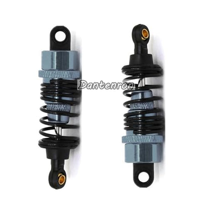 4Pack RC Car 102004 Adjustable Shock Absorber Damper Upgrade Parts Replacement Accessory 68mm For 1/10 RC On Road Drift Rally Car HSP 94102 94122 HPI Losi Axial Tamiya Redcat (Titanium) - color: Titanium