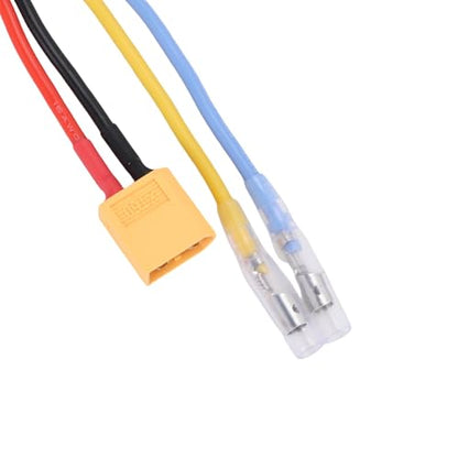 60A Brushed ESC Controller, High Performance Electric Speed Controller with Throttle Loss Protection for RC Cars Trucks and Boats