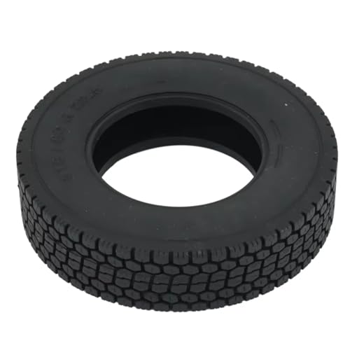 Compatible with Tamiya 1/14 RC Trailer Tractor Truck Upgrade Parts 4Pcs 1.55 Rubber Wheel Tires Tyre RC Assortment