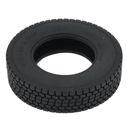 Compatible with Tamiya 1/14 RC Trailer Tractor Truck Upgrade Parts 4Pcs 1.55 Rubber Wheel Tires Tyre RC Assortment
