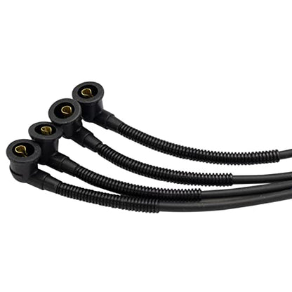 TRQ Engine Ignition Spark Plug Wire Kit Set - style: IWA69009