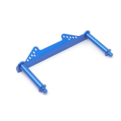 Replacement RC Car Front & Rear Body Mounts Posts for Traxxas 1/10 Slash 2WD Aluminum Alloy Durable RC Car Upgrade Accessories - color: Blue