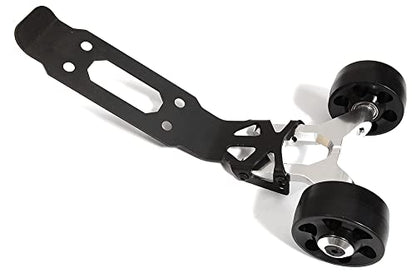 Silver Billet Machined Wheelie Bar for Traxxas 1/10 Maxx 4S Monster Truck 8976