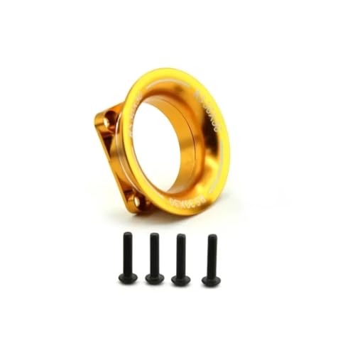 RC Car Accessories for Sakura D3 D4 for HSP for HPI 540 550 3650 Motor/ESC Heatsink 1/10 1/8 30X30 Cooling Fan Cover Air Cooling Channel Parts Replacement(Yellow) - size: Yellow