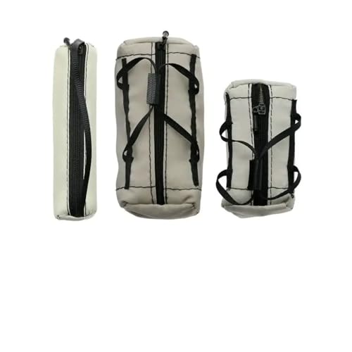 3PCS Simulation Storage Bag Set Compatible with 1/8 1/10 RC Crawler Cars Including, and Models(Gray) - color: Gray