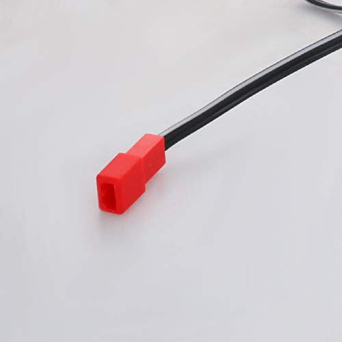 Fielect 2pcs JST-2P USB Charger Cable 4.8v 250MA Output Ni-Cd Ni-Mh Battery Pack for RC Excavator RC Cars - color: 2pcs