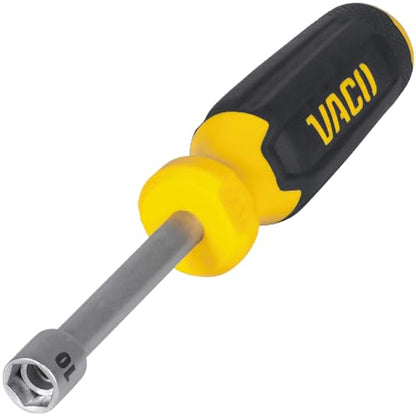 VAC7071 7-Piece Metric Hex Nut-Driver Set, Hollow Shaft, Magnetic, Laser Etched Sizes 5-13 mm - style: Metric