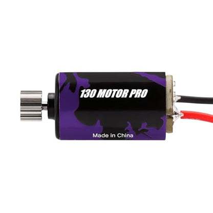 INJORA 130 Brushed Motor 60T with Steel Pinion for 1/24 FMS FCX24 FCX18