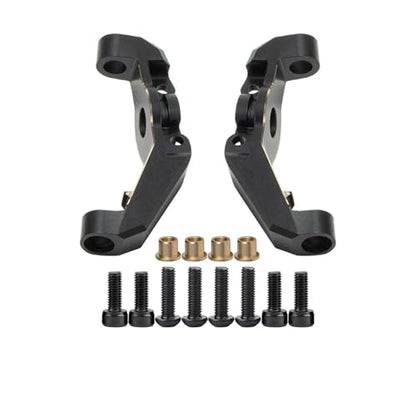 Steering Knuckle Models For Capra 1/18 UTB18 Brass Steering Caster Blocks Portal Cover Plates Axle Housing Weights RC Crawler Parts(1set) - size: 1set