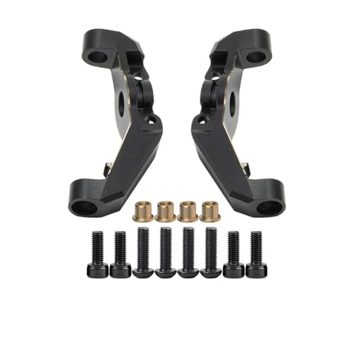 Steering Knuckle Models For Capra 1/18 UTB18 Brass Steering Caster Blocks Portal Cover Plates Axle Housing Weights RC Crawler Parts(Caster Blocks) - size: Caster Blocks
