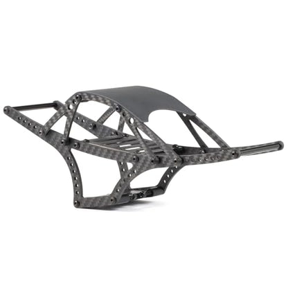 Carbon Fiber Sporty 2.2 Shafty Chassis Kit for Comp Rigs Built | With Carbon Electronics Tray, Delrin Skid, 3D Printed Roof Top, Multiple Shock and Suspension Mounting Locations
