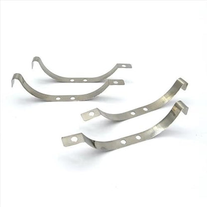 Compatible with WPL D12 B14 B24 B16 B36 RC Truck Car Upgrades Parts Accessories 4Pcs Steel Shock Absorber for Leaf Springs Suspension RC Assortment