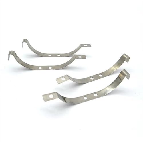 Compatible with WPL D12 B14 B24 B16 B36 RC Truck Car Upgrades Parts Accessories 4Pcs Steel Shock Absorber for Leaf Springs Suspension RC Assortment