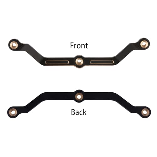 Black Brass Steering Link for 1/18 Scale TRX4M TRX4MT RC Crawler Upgrade Parts, 10g