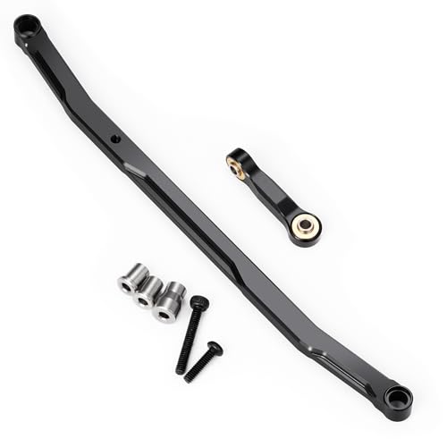 RCHUBAM Aluminum Steering Tie Rod for 1/18 Losi Mini LMT 4x4 Monster Truck | RC Steering Link Kit for 1/18 Losi Mini LMT,RC Upgrade Parts