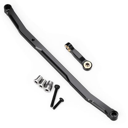 RCHUBAM Aluminum Steering Tie Rod for 1/18 Losi Mini LMT 4x4 Monster Truck | RC Steering Link Kit for 1/18 Losi Mini LMT,RC Upgrade Parts