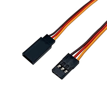 3Pcs Universal RC Servo Signal Reverser Rotation Inverter 5.0-6.0v Steering Gear Reverser for JR Futaba Aircraft Airplane Steering Gear RC Airplane Car Boat and Any Servos