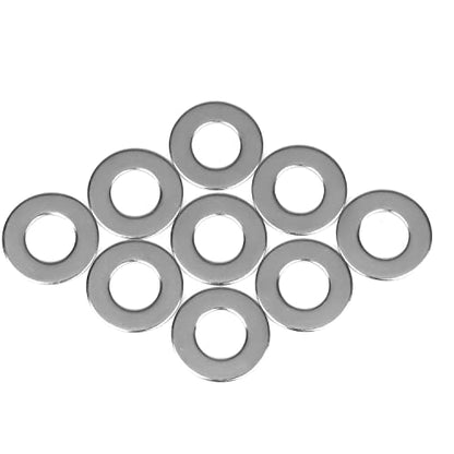 1/2 Inch Flat Washers, 304 Stainless Steel Flat Washers, 25 Pieces - size: 1/2" (25 Pieces)