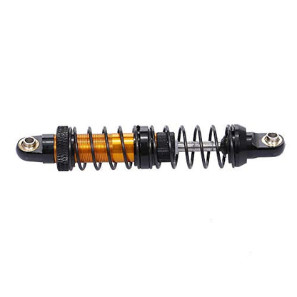 GoolRC 4pcs 80mm Metal Shock Absorber Damper Adjustable for 1/10 Tamiya CC01 RC Crawler Off-road Car - size: 80mm
