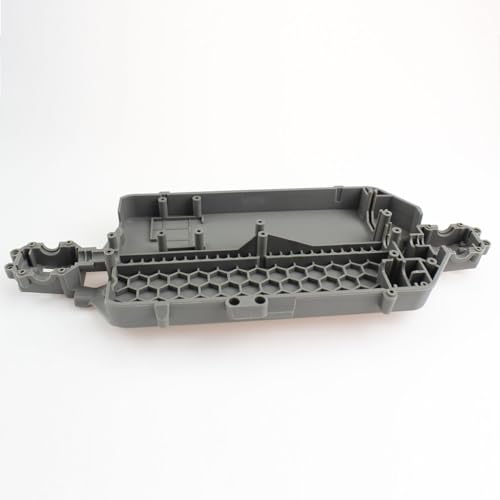 Plastic Chassis Replacement RC Parts for WLtoys 124008 124010 1/12 4WD RC Car - color: Chassis