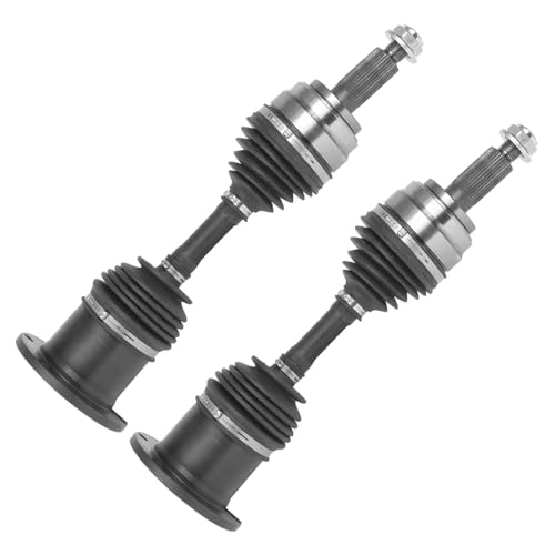 Detroit Axle - 4WD Front CV Axles for Ford F-150 F-250 F-250HD Expedition | Lincoln Navigator, 2pc CV Axle Shafts Assembly Replacement - size: D-0285x2/Pair