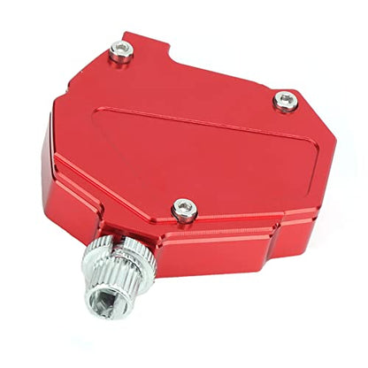 BRRNOO Clutch, Aluminum Alloy Clutch Box Aluminium Alloy Universal Modification Brake for Motorcycles and ATVs (Red) - color: Red