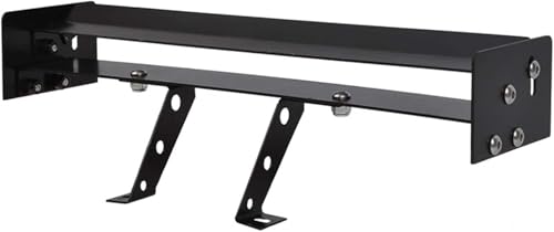 Rc Rear Spoiler Wing,Aluminum Alloy Rc Rear Wing RC Car Parts for 1/10 RC On Road Racing Drift Car HSP HPI Kyosho TT-01 TT02 (180mm Double Deck) - color: 180mm Double Deck