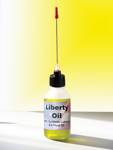 Liberty Oil, 2oz Bottle of The Best 100% Synthetic Oil for Lubricating R/C Radio Controlled Cars and All Types of Vehicles. Does Not Evaporate and Cause Build up on Gears and Moving Parts!!!